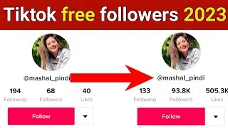 latest free tiktok followers website 2023 ! Tiktok free followers 2022 2023