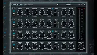 Chorus GAS — Бесплатный VST плагин эффекта хоруса