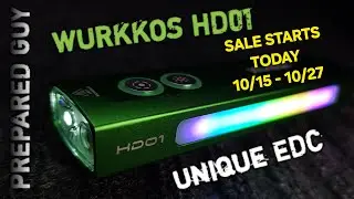 WURKKO'S HD01 EDC FLASHLIGHT