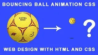 Bouncing Ball Animation CSS | CSS Animation | CSS Tutorial | CSS Animation @keyframes | Web Seekho