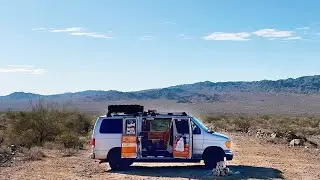 Living out of my VAN in the Californian Desert | Van Life