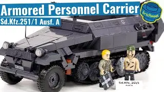 Armored Personnel Carrier Sd.Kfz. 251/1 Ausf. A - COBI 2552 (Speed Build Review)