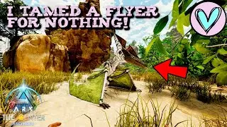 I Tamed A Flyer For Nothing! Episode 2 - Ark Survival Ascended: The Center