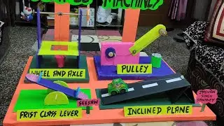 Simple Machines Working Model..😍😍