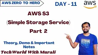 Day 11 | AWS S3 (Simple Storage Service) Part 2 | Free AWS Course | 30 Days | #cloud #aws #freeaws