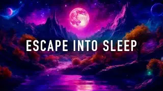 Guided Sleep Meditation - Escape Into Sleep 🌙 1 Hour  | Calm, Peaceful, Relax [20 minutes spoken]