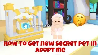 *OMG* How to get New Secret pet in adopt me that no one knows about🤫