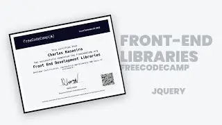 Front End Development Libraries: Freecodecamp jquery