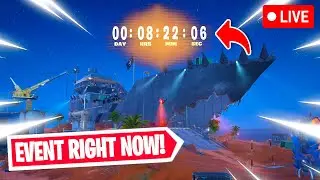 FORTNITE BOAT EVENT COUNTDOWN LIVE🔴 24/7 & Fortnite Chapter 5 Season 4 Countdown!