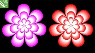 how to make flower design in corel draw x7 I Transformations Tool I Hindi Tutorial