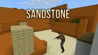 КАРТА SANDSTONE ИЗ STANDOFF 2 В MINECRAFT