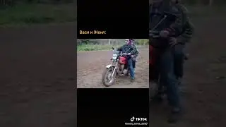 КОГДА В ДЕРЕВНЮ ПРИЕХАЛИ ГОРОДСКИЕ ДЕВКИ // МОТОЦИКЛ ИЖ 