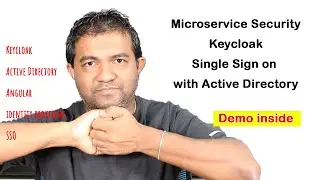Single sign on (SSO) with Keycloak + Active Directory + Angular | Microservice Security Practical