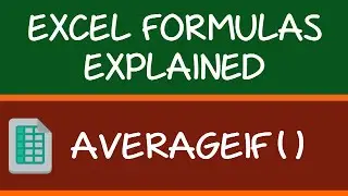 AVERAGEIF Formula in Excel