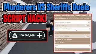 Murderers VS Sheriffs Duels Script GUI / Hack (INFINITE GEMS, AUTOFARM, AND MORE) *PASTEBIN*