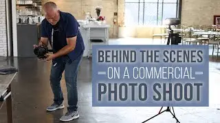 Commercial Photoshoot Behind the Scenes