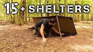 15 Shelters with a Tarp | Camping & Bushcraft