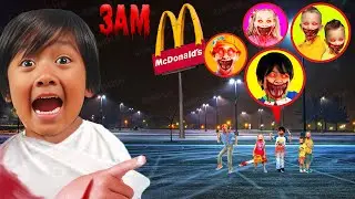 DON'T ORDER ANGRY RYAN'S WORLD.EXE, DIANA ROMA, BLIPPI.EXE, VLAD & NIKI MEAL FROM McDonalds at 3AM!