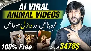 Ai video kaise banaye , How to make Animals Ai Videos, Ai videos earning