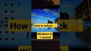 #shorts How to unlock 🔓 Windows 10 in 1 second - veTechno