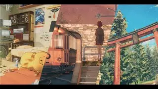 Makoto Shinkai Japanese Cartoon Style- C4D Toon Shade Environment Creation