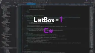 ListBox Part2: Search In Elements