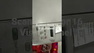 scanner error 16 solution