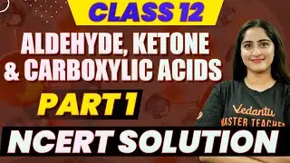 Aldehyde, Ketone & Carboxylic Acid Part 1 | Class 12 Chemistry | NCERT Solutions