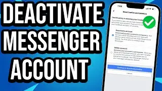 How To Deactivate Messenger Account