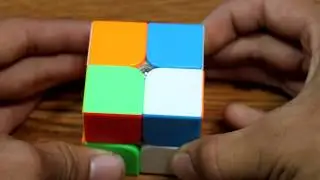 How to solve a bandaged 2x2 Rubik's Cube (Easiest Way) Tutorial