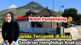 Janda Cantik Sendirian Menghidupi Anak di Kampung Janda Gunung Kidul