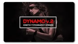 Dynamic Typography Opener v2 | After Effects Template | Titles