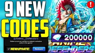 *NEW* ALL WORKING CODES FOR ANIME DEFENDERS IN 2024! ROBLOX ANIME DEFENDERS CODES