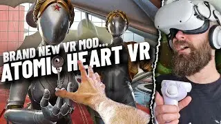 ATOMIC HEART VR is here thanks to a NEW VR MOD! // Quest 2 PC VR 4090 Gameplay