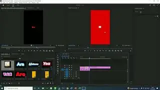 Adobe premiere pro YouTube text logo effects full video (PR8) by #vcevfx