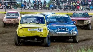 Poikkinaintiajot Jokkis Folk Car Race in Pello Lapland Finland - jokamiehenluokka Kittisvaara