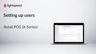 Setting up users