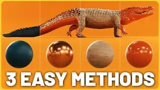 How PROS Texture: 3 Easy Methods! Blender 3D