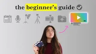 how to make your FIRST YouTube video in 2025