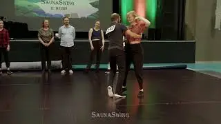 Juuso Kerovuori & Serena Saarela - 1st place Intermediate Jack&Jill Finals - SaunaSwing 2024