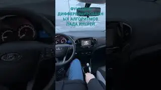 ФУНКЦИЯ ДИФФЕРЕНЦИРОВАННЫХ АЛГОРИТМОВ ЛАДА ИКСРЕЙ #test #lada #shorts