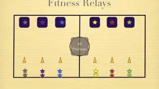 Physical Education Games - Fitness Relays