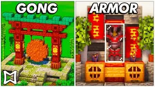 ► 20+ Chinese/Asian Build Hacks | Minecraft Build Ideas ⛩️