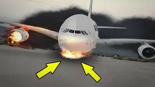 Pilot Lands Plane without its Wheels - Emergency Landing With NO LADING GEAR GTA 5