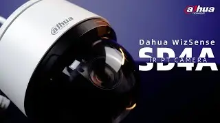 Dahua WizSense SD4A Series IR PTZ Camera Highlight