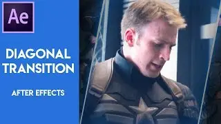 Diagonal Transition Effect | Adobe After Effects
