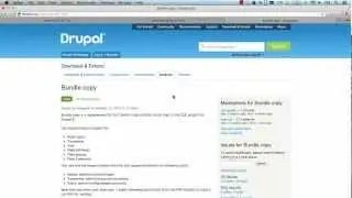 Using Bundle Copy Module In Drupal 7