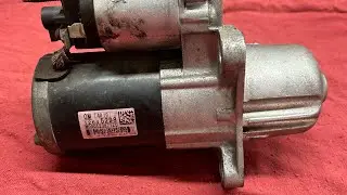 2015 Chevy Impala 3.6L Starter Removal