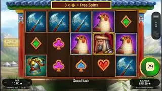 Khan's Wild Quest Gameplay (Booming Games)