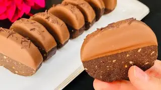 Quick and easy treats! no oven! no egg! no flour! They disappear in 1 minute